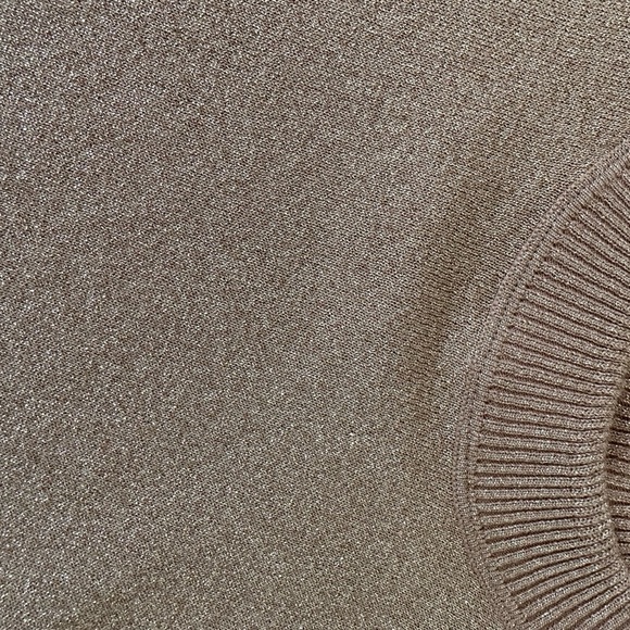 Cable & Gauge Gold Shimmer Sleeveless - Picture 5 of 8